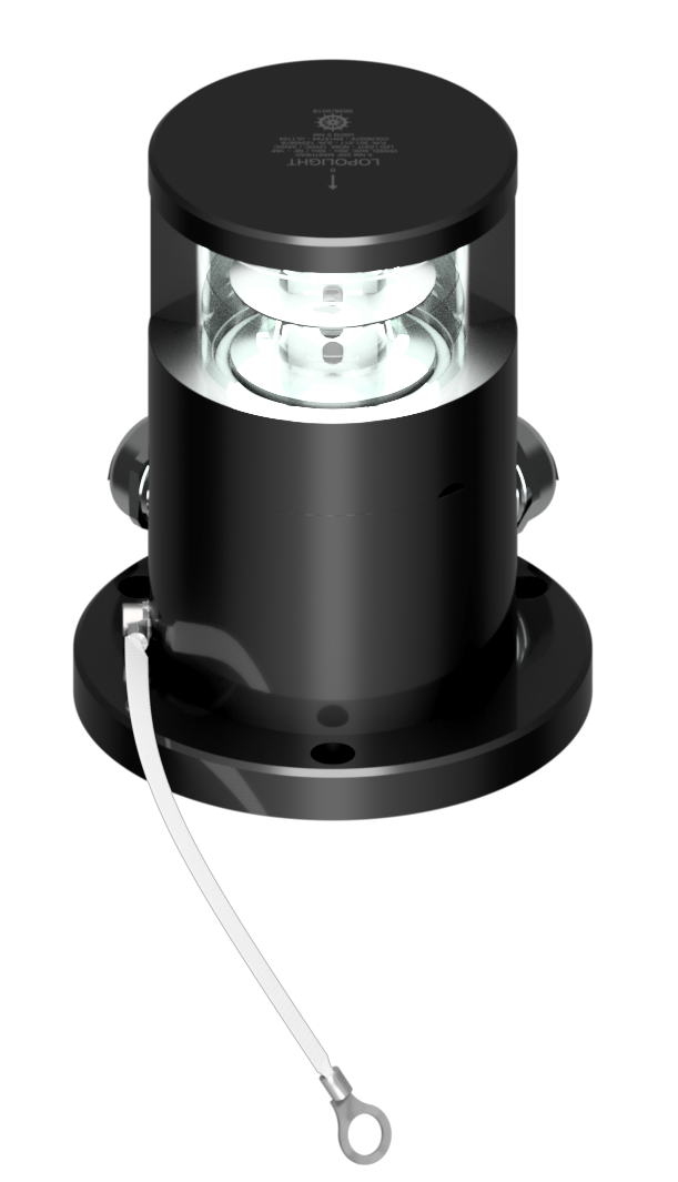 6nm 225° White, Masthead, Dbl, black, Ex Zone 1&2 6nm 225° White, Masthead, Dbl, black, Ex Zone 1&2